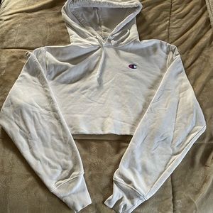 Champion cropped hoodie